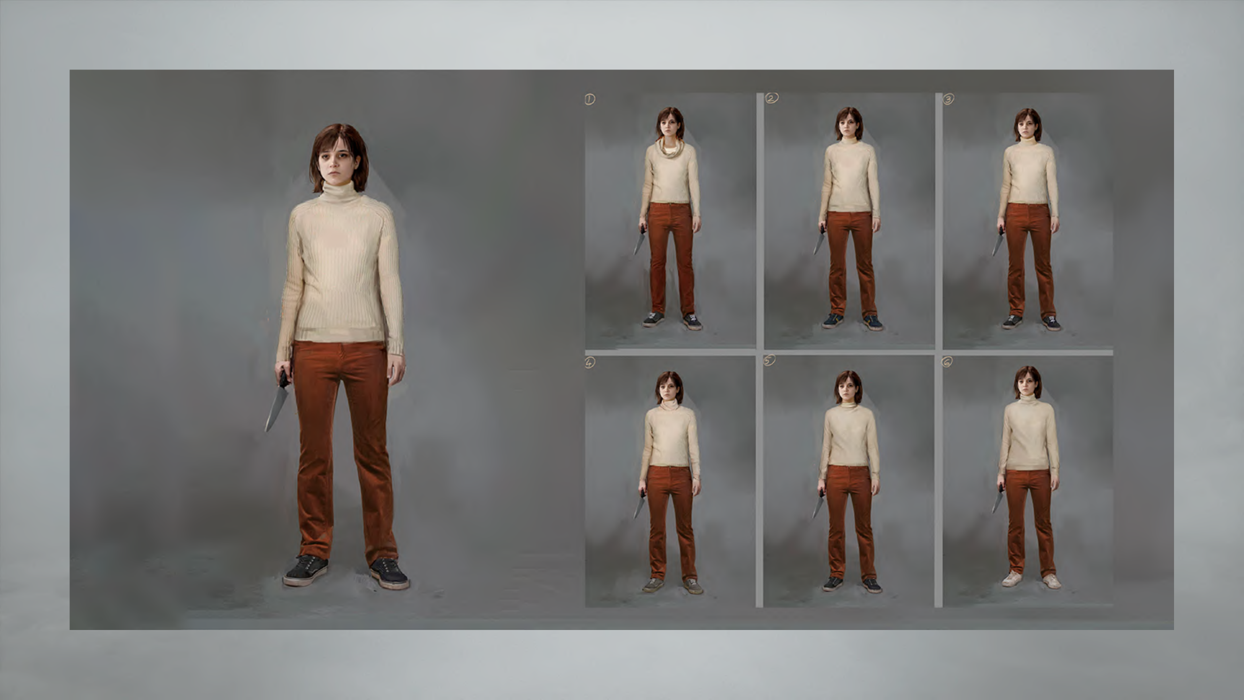 图片[13]-T1383-寂静岭2重制版设定集 | Silent Hill 2 remake Artbook-爱画画的卷心菜