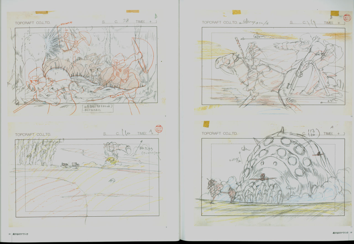 图片[13]-T1393-吉卜力工作室布局设计 | Studio Ghibli Layout Designs-爱画画的卷心菜