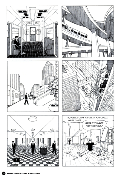 图片[13]-T1395-David Chelsea 漫画家的透视教程 | David Chelsea – Perspective! For Comic Book Artists-爱画画的卷心菜
