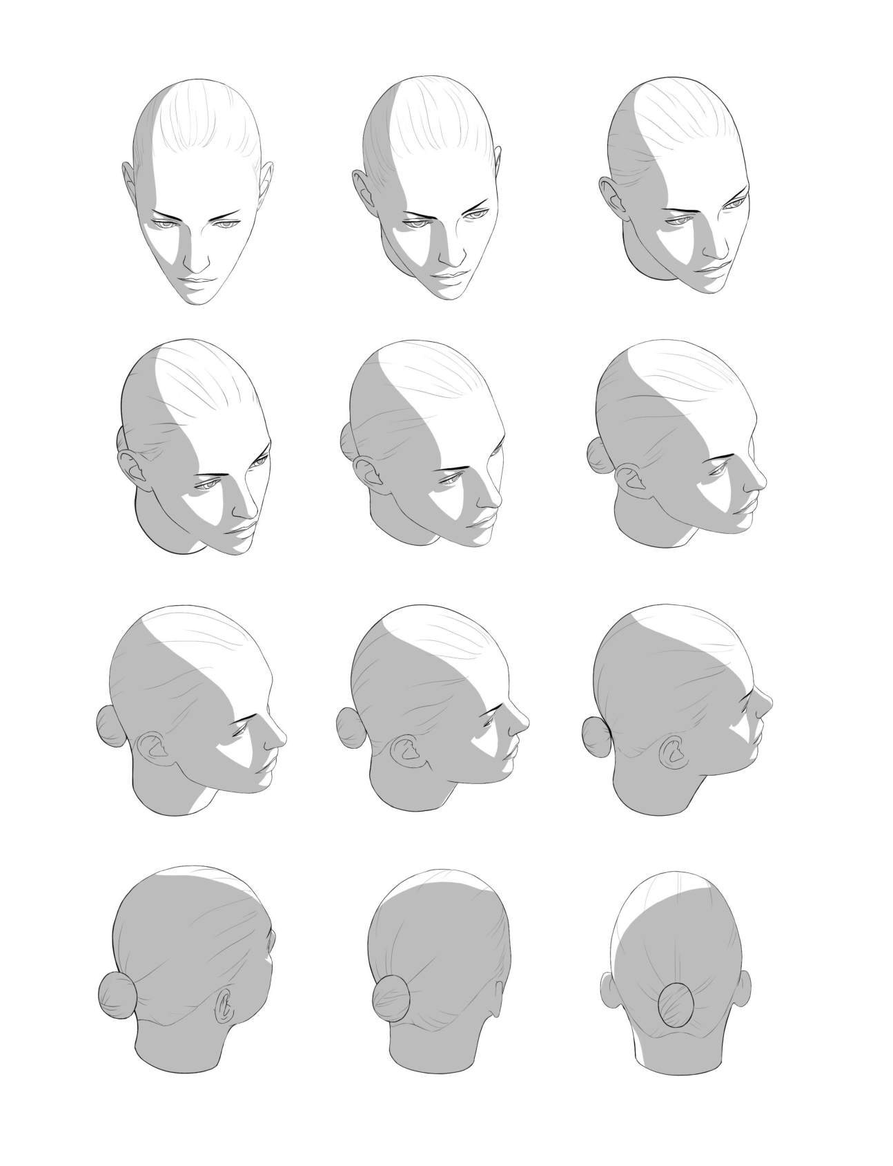图片[13]-T1031-艺术家面部光照参考指南 Amanda Jean | An Artists Reference Guide To Lighting The Face Amanda Jean-爱画画的卷心菜