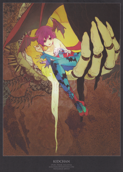 图片[13]-T1412-暗夜猎人致敬集 | Darkstalkers Tribute-爱画画的卷心菜