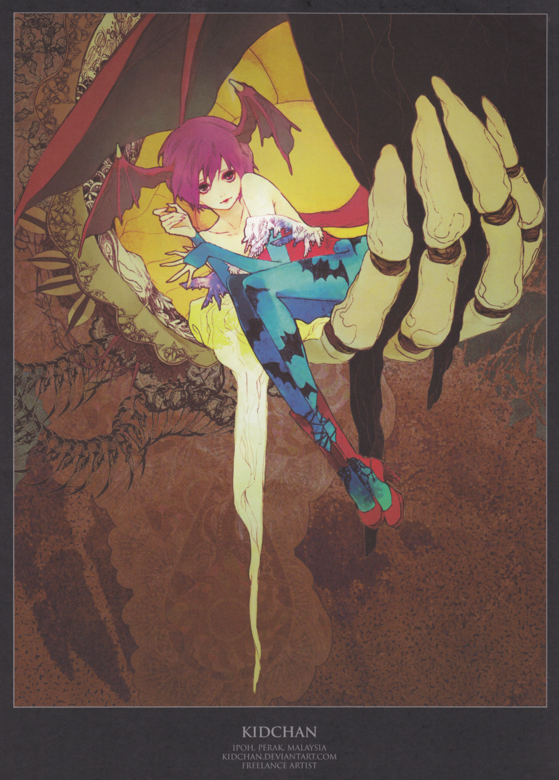 图片[13]-T1412-暗夜猎人致敬集 | Darkstalkers Tribute-爱画画的卷心菜