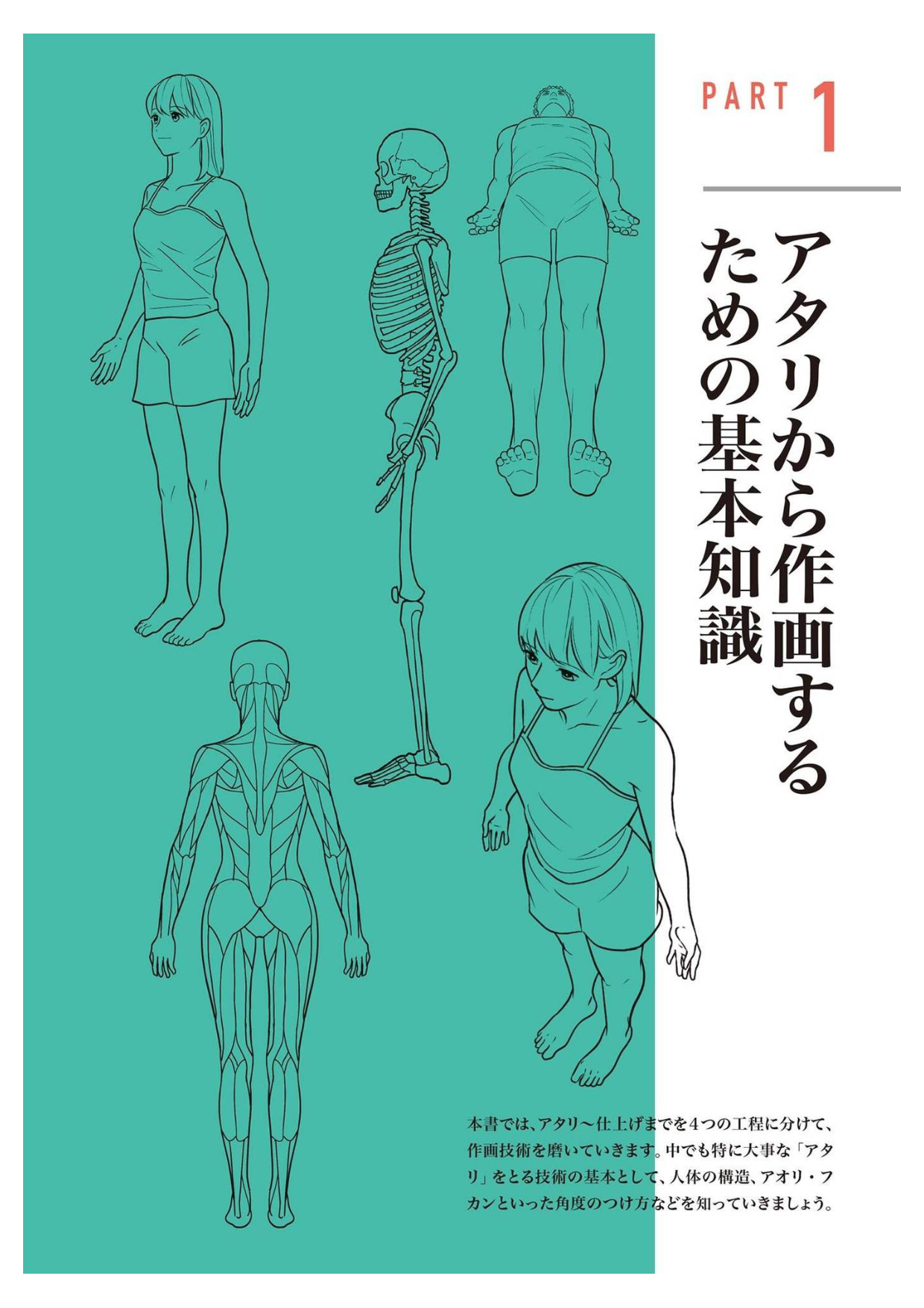 图片[13]-T1-漫画人物姿势练习册 |  You can draw any pose Manga Character Exercise Book-爱画画的卷心菜