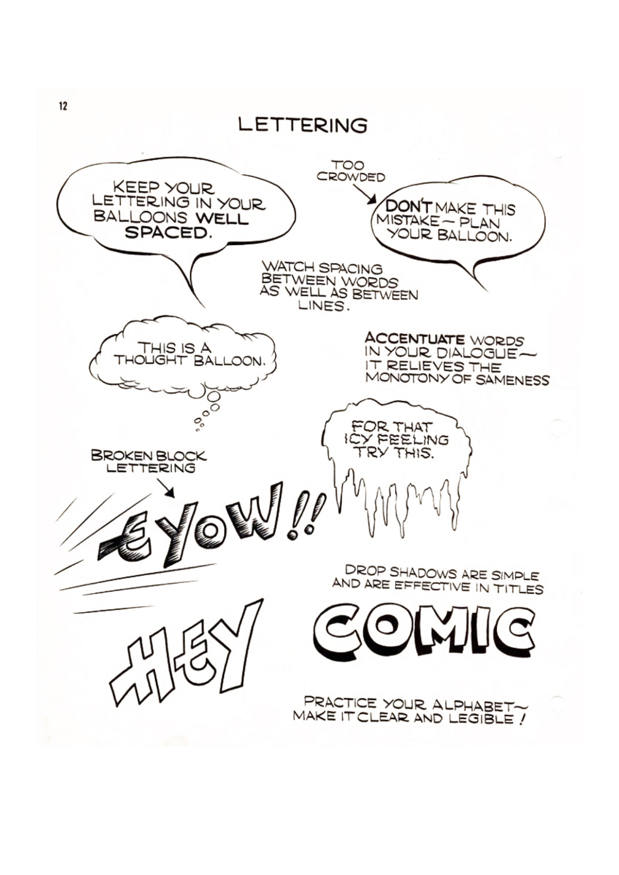 图片[13]-T107-Ken Hultgren 卡通漫画绘制技巧 | Ken Hultgren – The Know How of Cartooning – 1946-爱画画的卷心菜