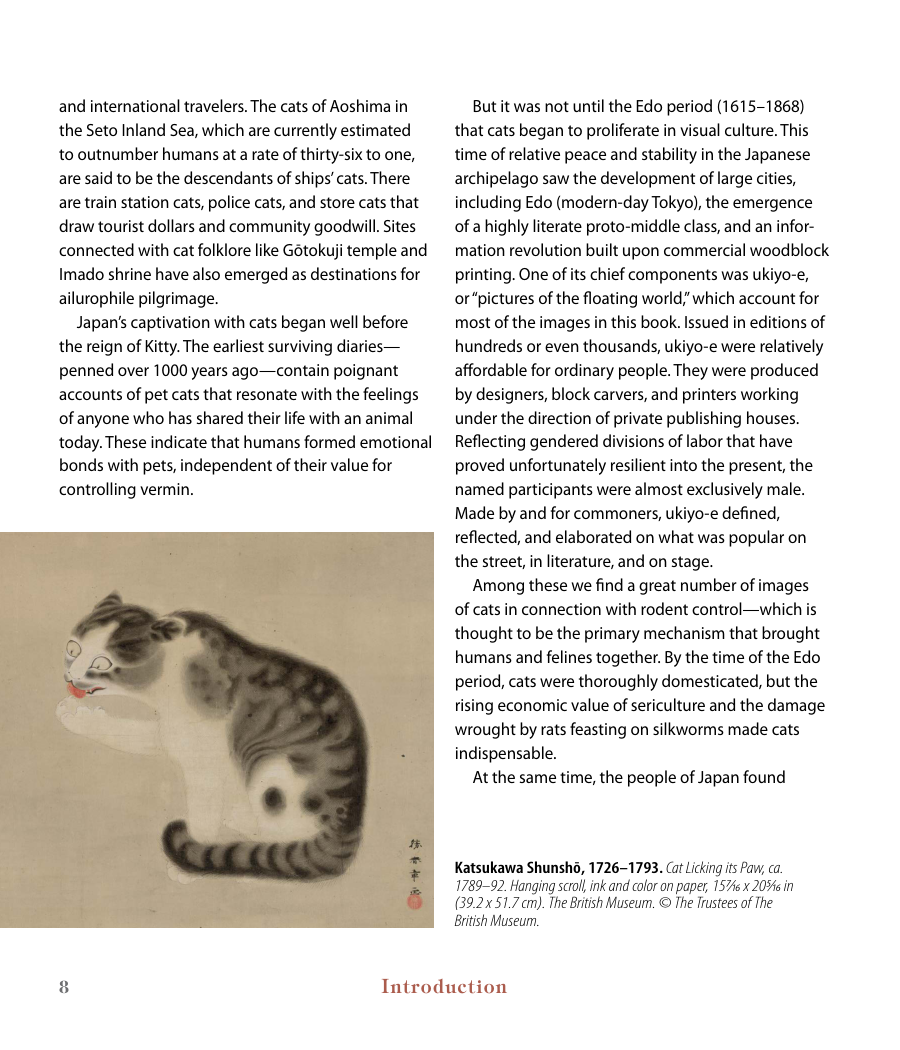 图片[14]-T1000-神圣的猫 日本艺术中的猫 含200多幅插图 | Divine Felines The Cat in Japanese Art with over 200 illustrat-爱画画的卷心菜