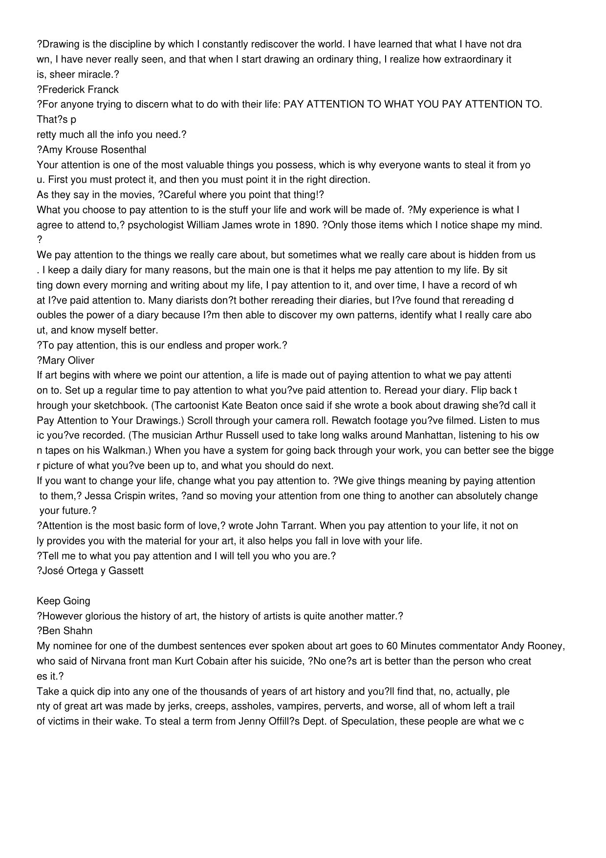 图片[14]-T1095-保持前进 让创造力持续的10种方法 | Keep Going  10 Ways to Stay Cre – Austin Kleon-爱画画的卷心菜