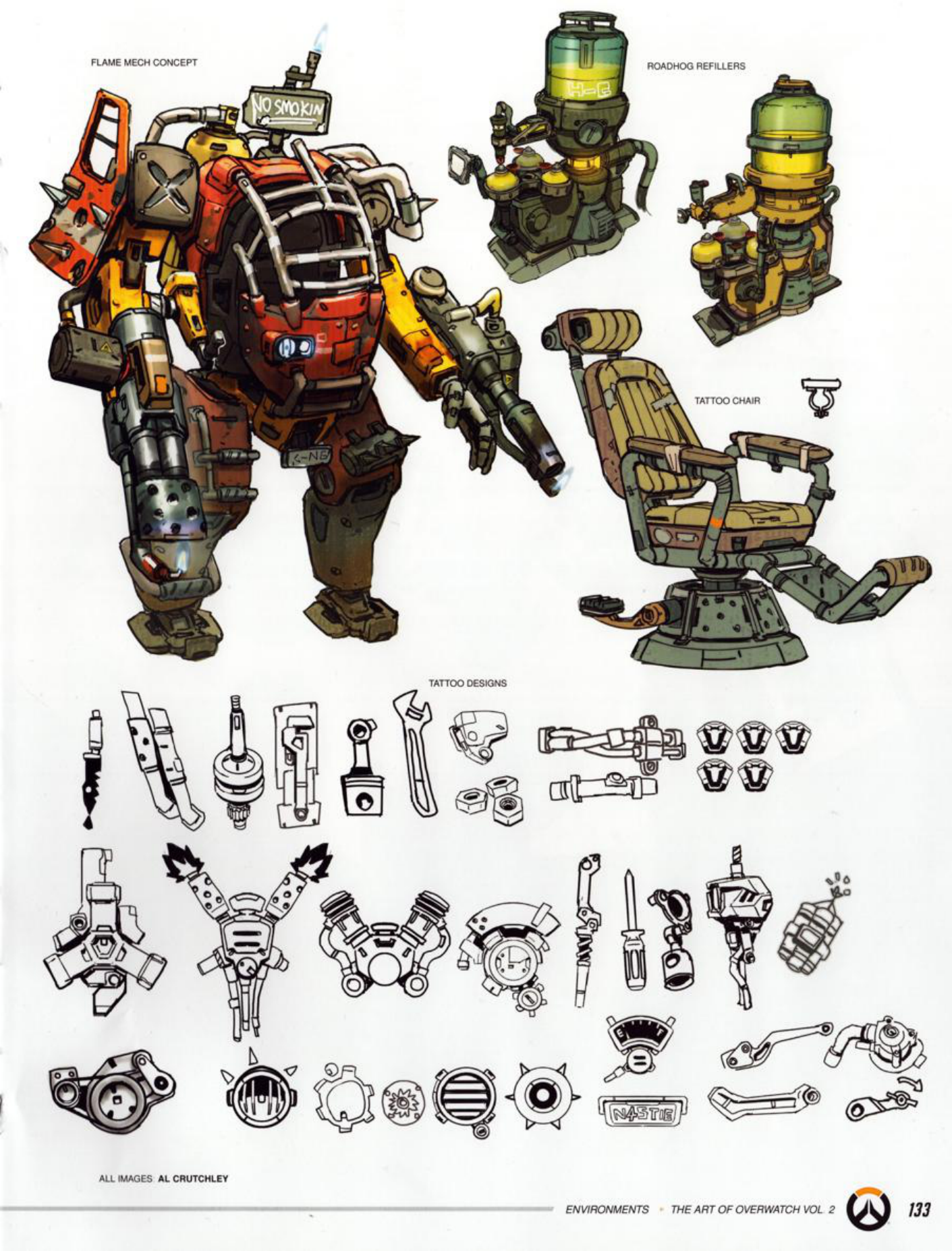 图片[14]-T1112-守望先锋艺术设定集第二卷 | The Art of Overwatch – Volume 2-爱画画的卷心菜