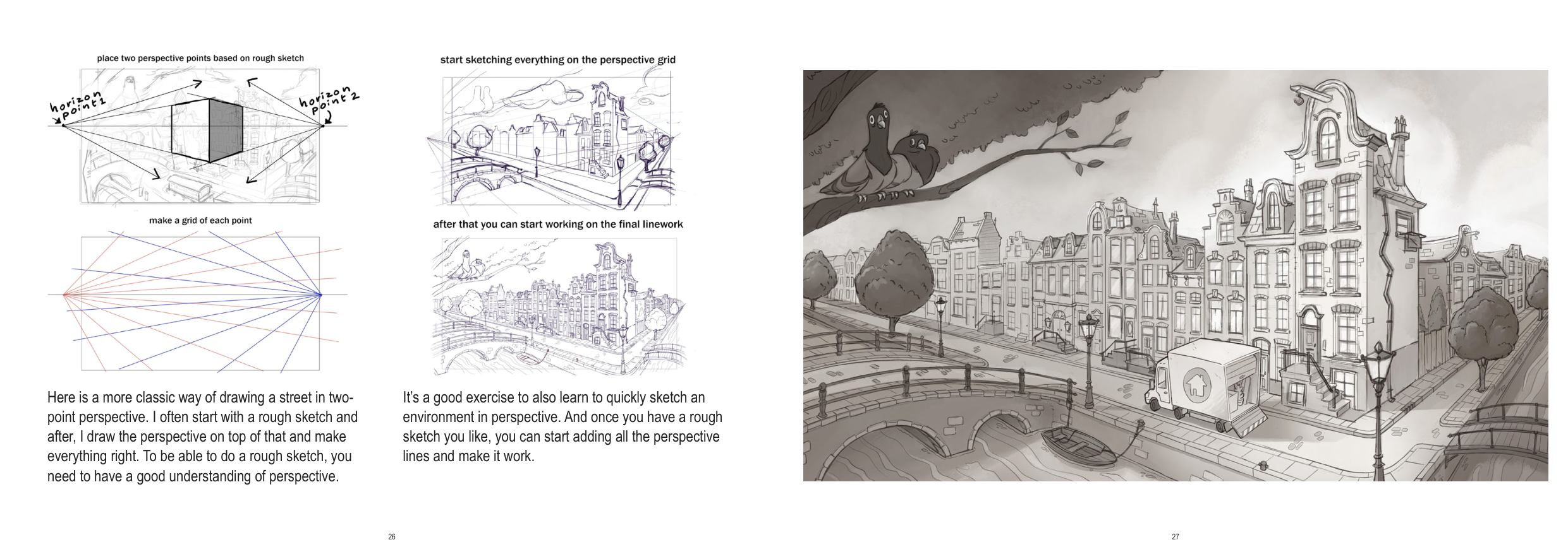 图片[14]-T1154-背景绘制教程 | How to Draw Backgrounds-爱画画的卷心菜