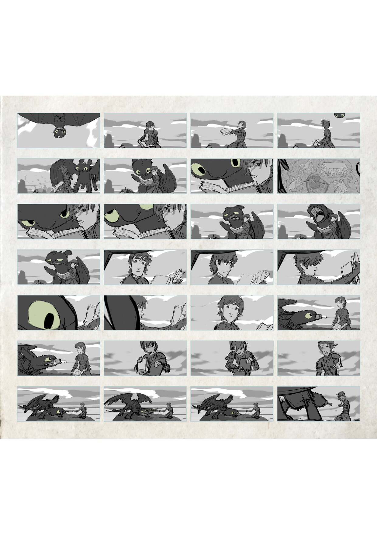 图片[14]-T1220-驯龙高手3隐秘之境艺术设定集Linda Sun | The Art of How to Train Your Dragon The Hidden World Linda Sun-爱画画的卷心菜
