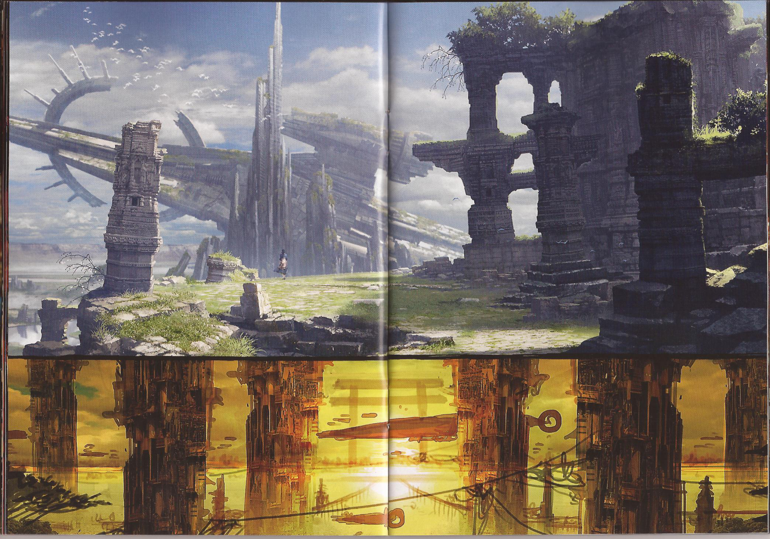 图片[14]-T1295-阿修罗之怒官方完全作品设定集 | Asura 39 s Wrath Official Complete Works Art Book-爱画画的卷心菜