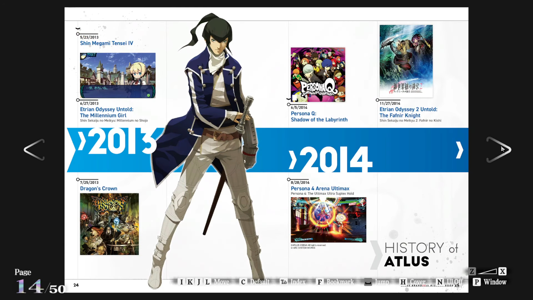 图片[14]-T1326-Atlus三十五周年数字历史书 | Atlus 35th Digital History Book-爱画画的卷心菜