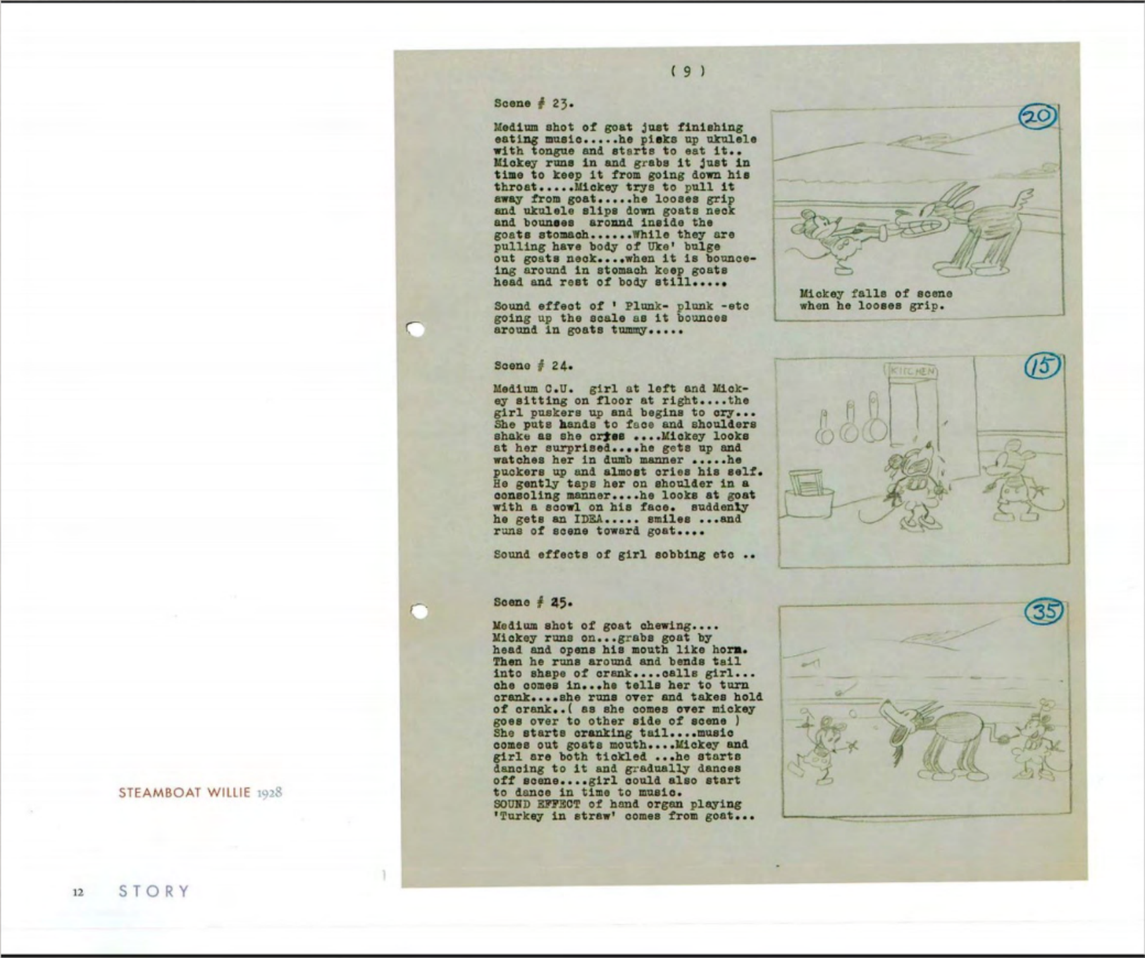 图片[14]-T1374-华特迪士尼动画工作室档案系列1 故事 | Walt Disney Animation Studios The Archive Series 1 Story-爱画画的卷心菜