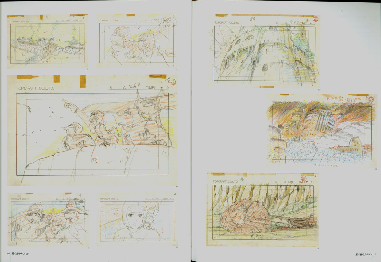 图片[14]-T1393-吉卜力工作室布局设计 | Studio Ghibli Layout Designs-爱画画的卷心菜