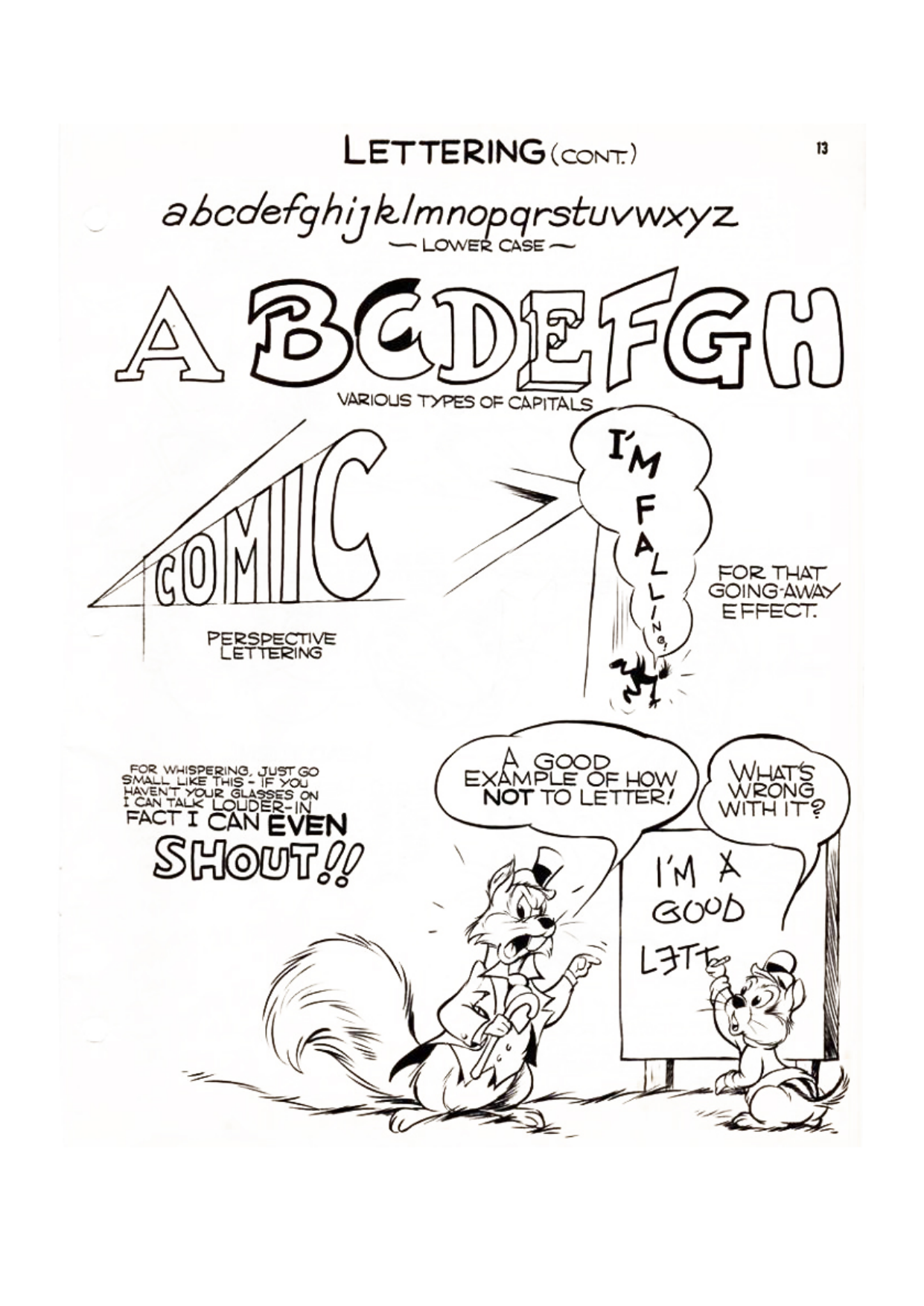 图片[14]-T107-Ken Hultgren 卡通漫画绘制技巧 | Ken Hultgren – The Know How of Cartooning – 1946-爱画画的卷心菜