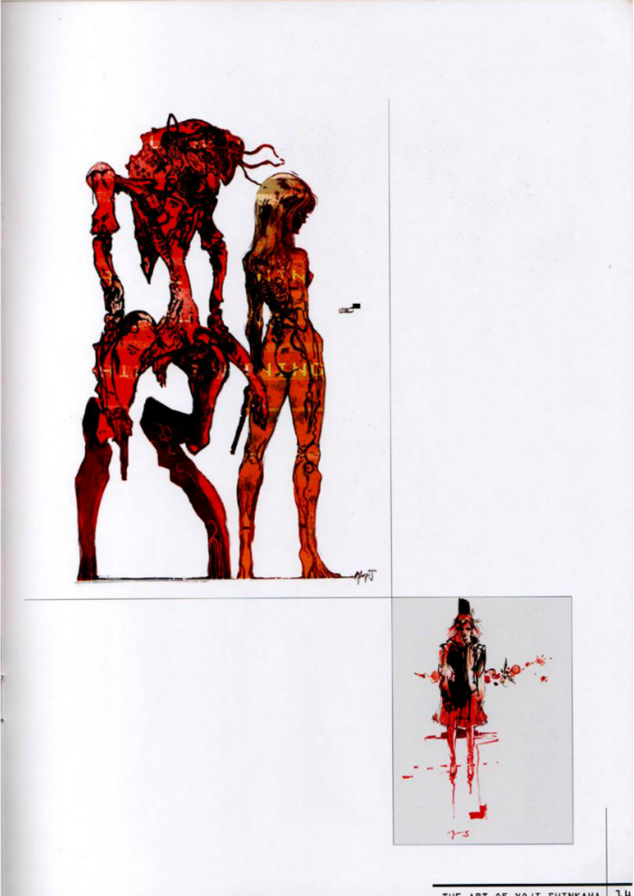 图片[15]-T1153-新川洋司艺术集3 | Art of the Yoji Shinkawa 3-爱画画的卷心菜