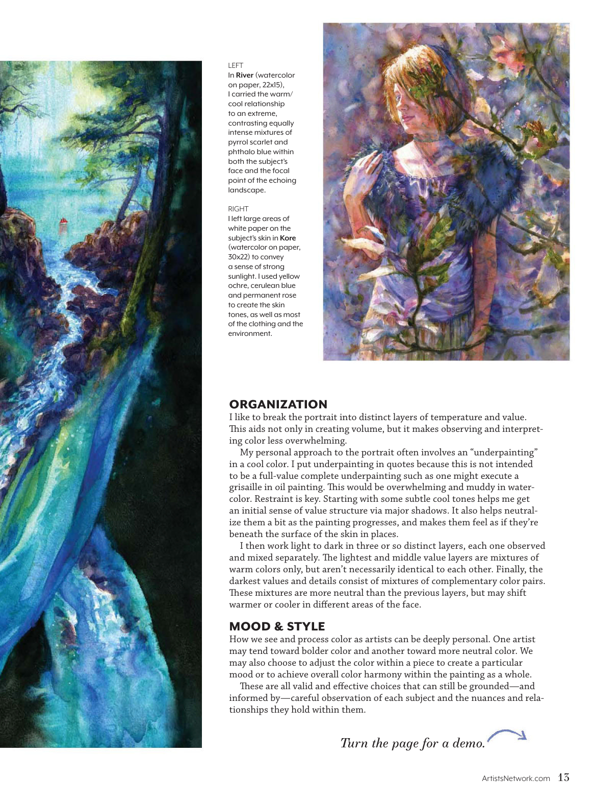 图片[15]-T1161-水彩艺术家2025年春季杂志 | Watercolor Artist Spring 2025 freemagazines top-爱画画的卷心菜