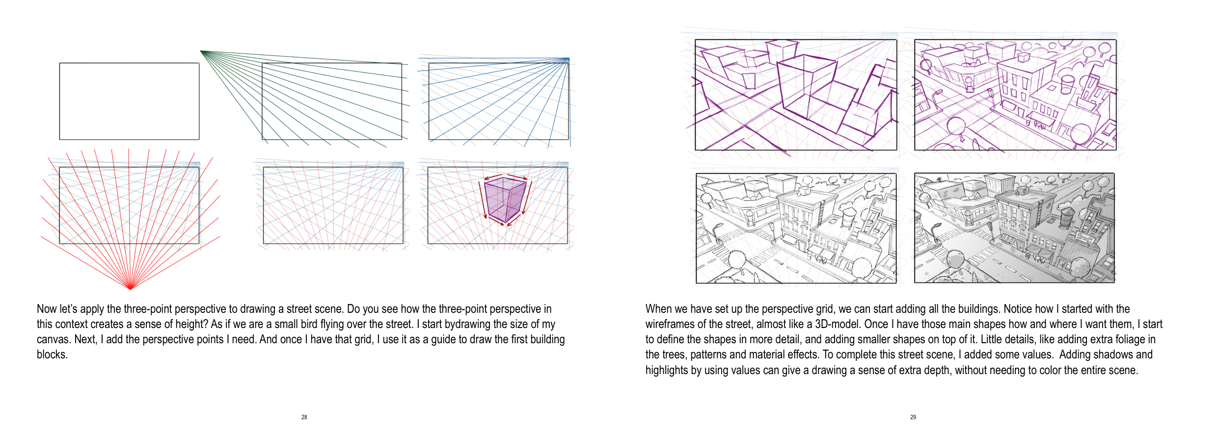 图片[15]-T1296-背景设计教程 | How to Background Design-爱画画的卷心菜