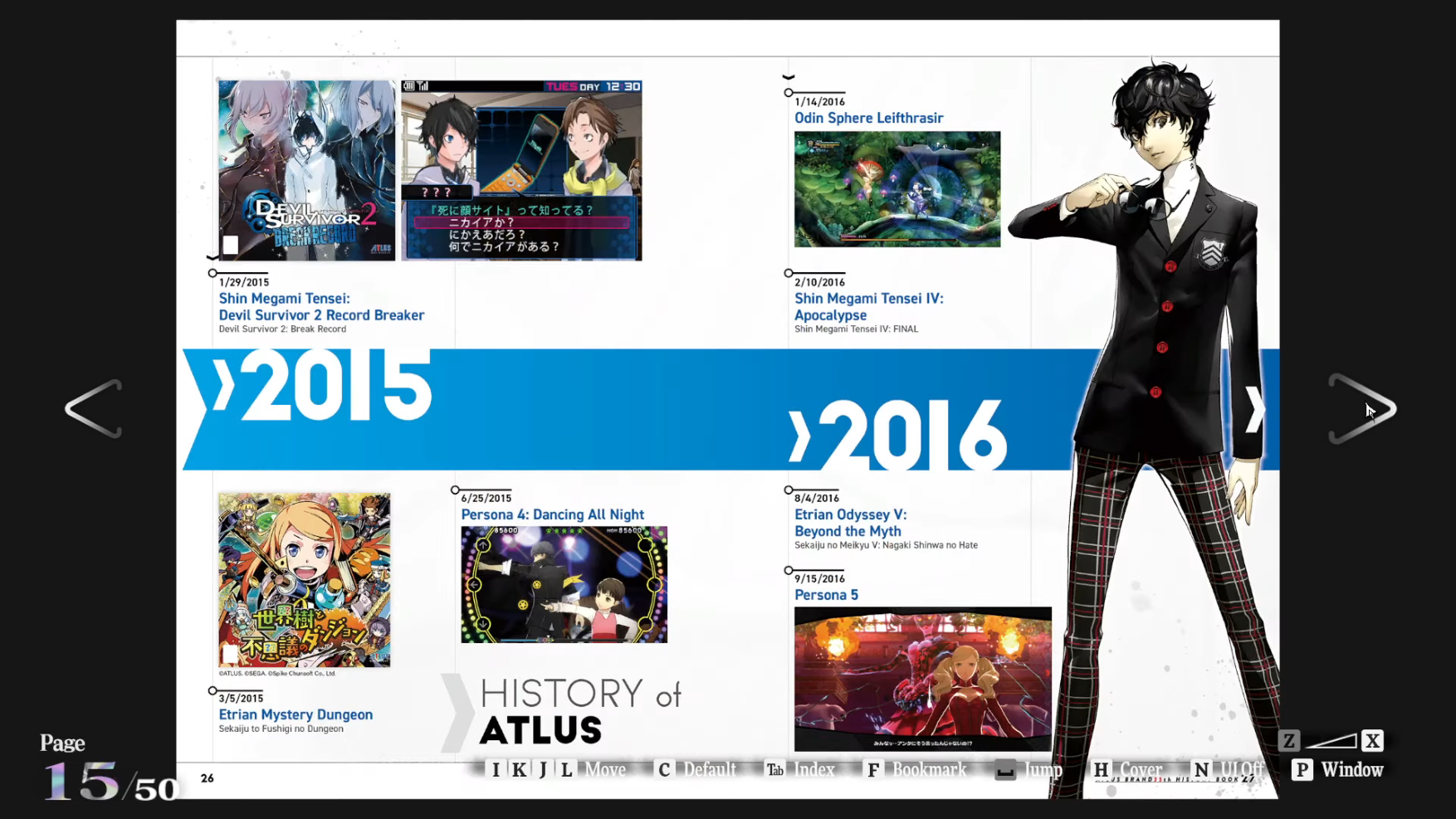 图片[15]-T1326-Atlus三十五周年数字历史书 | Atlus 35th Digital History Book-爱画画的卷心菜