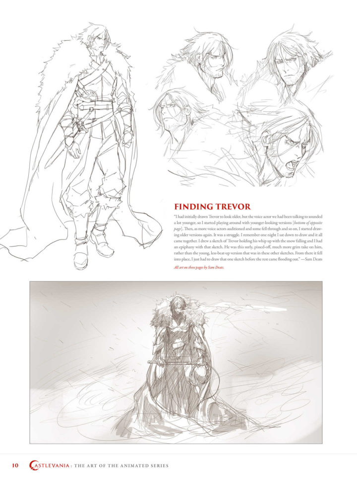 图片[15]-T1371-恶魔城 动画系列设定集 Frederator Studios | Castlevania The Art of the Animated Series Frederator Studios-爱画画的卷心菜