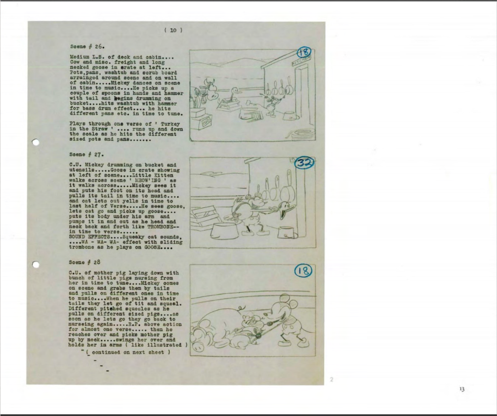 图片[15]-T1374-华特迪士尼动画工作室档案系列1 故事 | Walt Disney Animation Studios The Archive Series 1 Story-爱画画的卷心菜