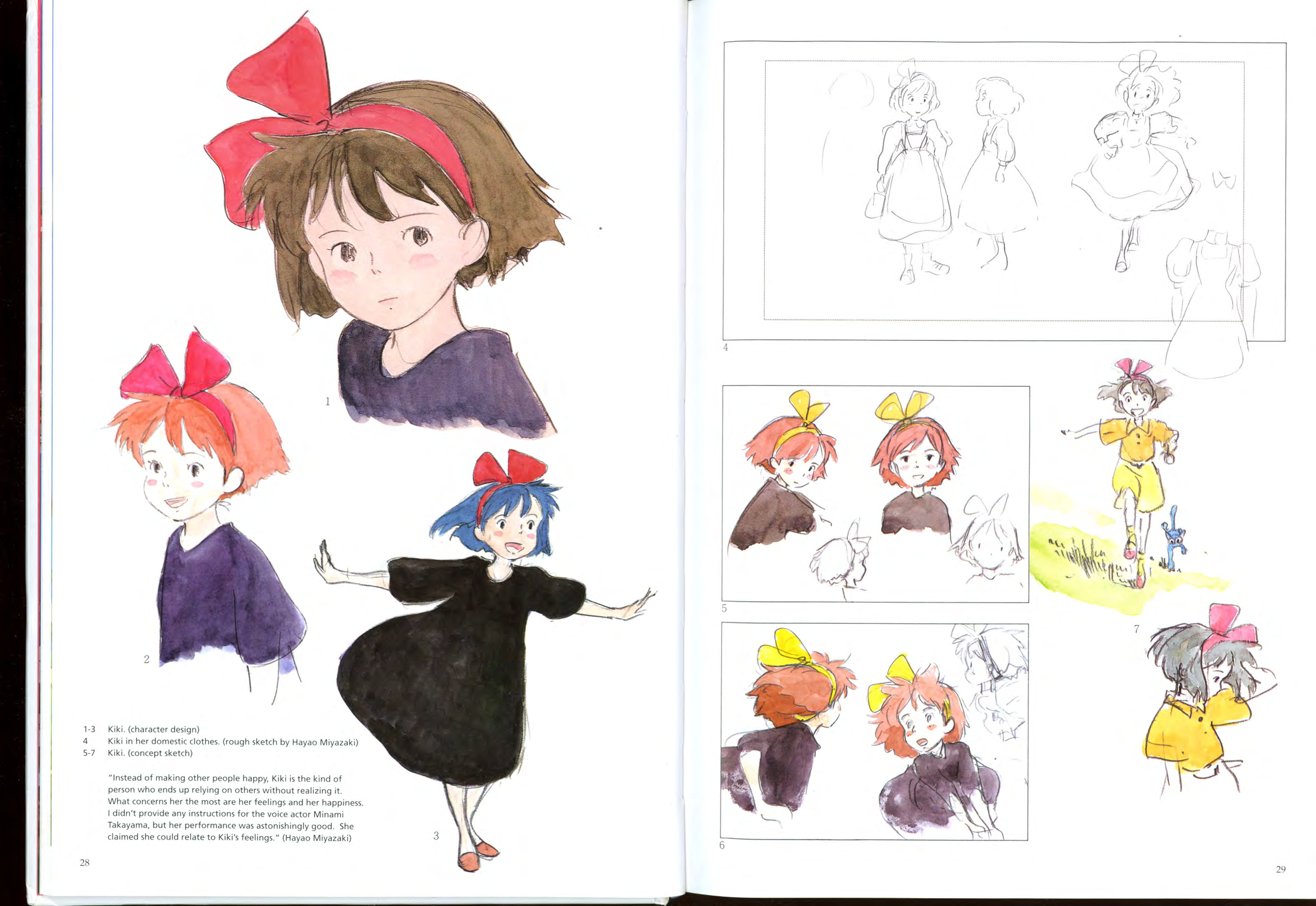 图片[15]-T1441-魔女宅急便设定集 宫崎骏 | The Art of Kikis Delivery Service Hayao Miyazaki Z Library-爱画画的卷心菜