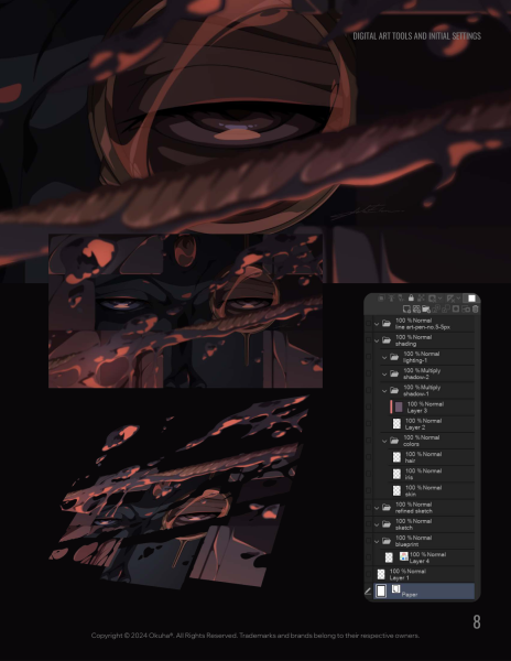 图片[15]-T1445-Okuha数字动漫绘画基础技法 | Foundational Techniques for Drawing Digital Anime Art by Okuha-爱画画的卷心菜