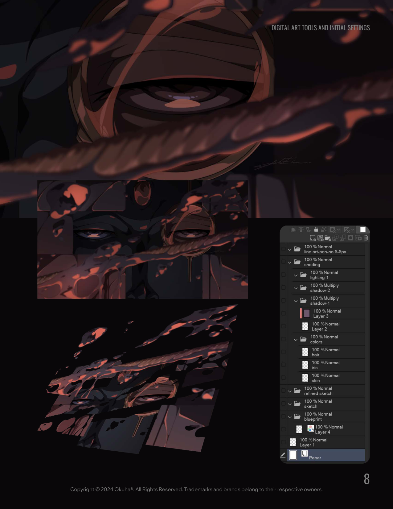 图片[15]-T1445-Okuha数字动漫绘画基础技法 | Foundational Techniques for Drawing Digital Anime Art by Okuha-爱画画的卷心菜