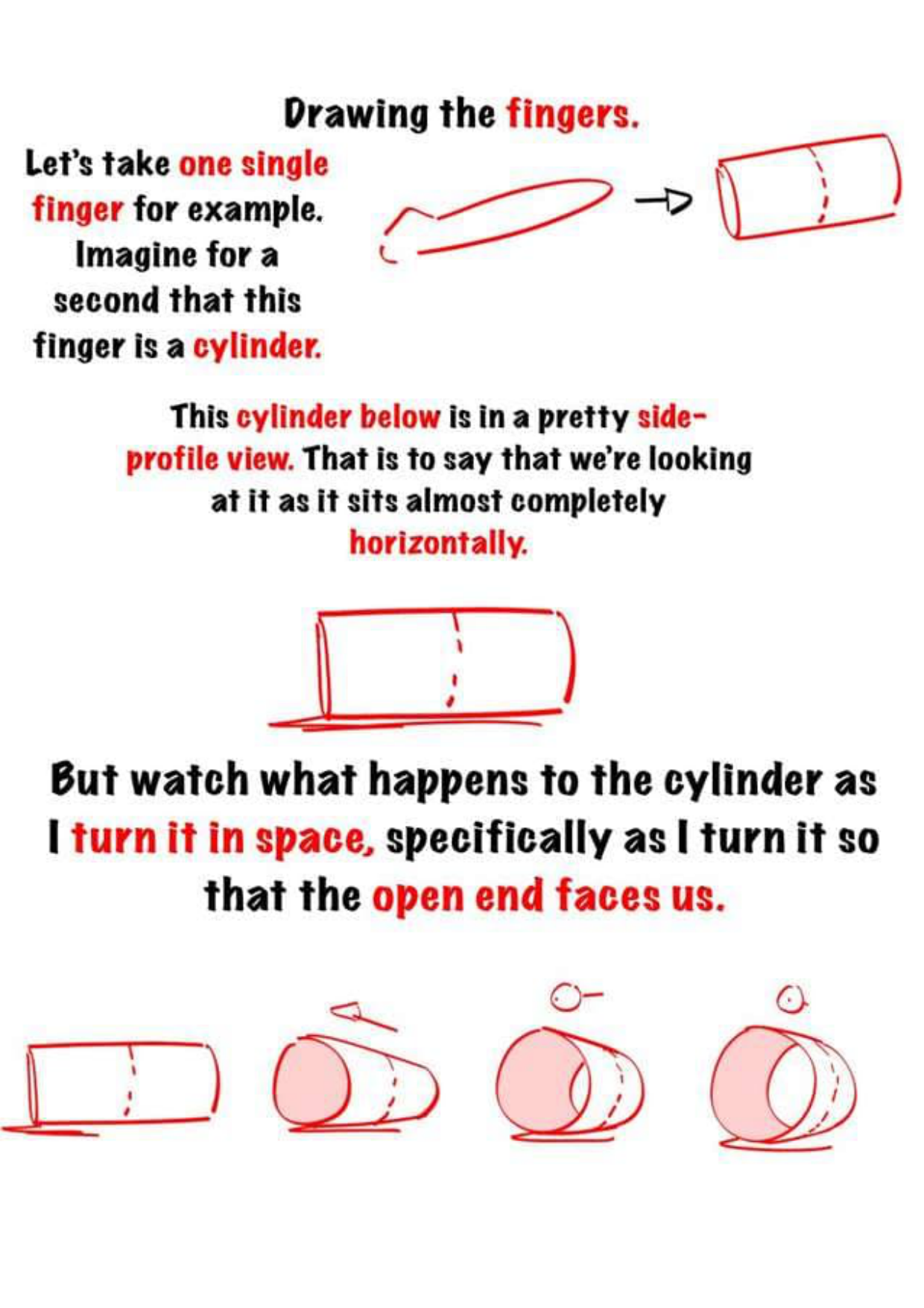 图片[15]-T145-绘制手部的技巧 | Tips for drawing hand-爱画画的卷心菜