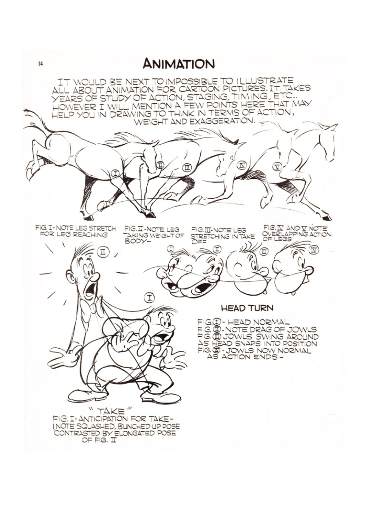 图片[15]-T107-Ken Hultgren 卡通漫画绘制技巧 | Ken Hultgren – The Know How of Cartooning – 1946-爱画画的卷心菜