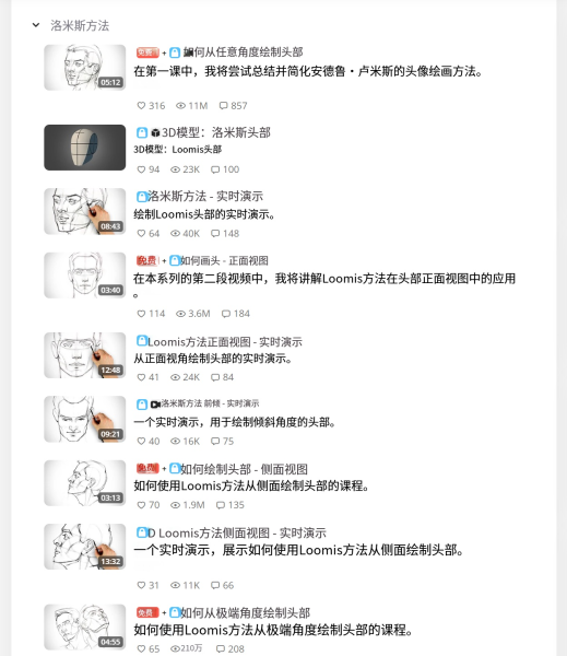 图片[5]-L034-Proko的头像绘画基础入门课-爱画画的卷心菜