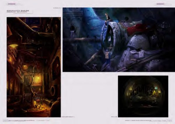 图片[4]-C482-Gravity Daze 官方画集 Vol.1-爱画画的卷心菜