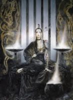 C497-Luis Royo Dead Moon 画集-爱画画的卷心菜