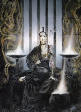 C497-Luis Royo Dead Moon 画集-爱画画的卷心菜