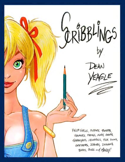 C504-Dean Yeagle Scribblings 画集-爱画画的卷心菜