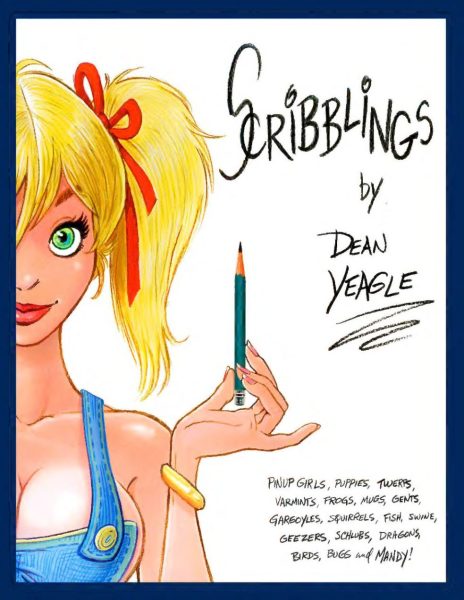 图片[1]-C504-Dean Yeagle Scribblings 画集-爱画画的卷心菜