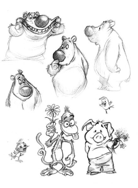 图片[2]-C504-Dean Yeagle Scribblings 画集-爱画画的卷心菜