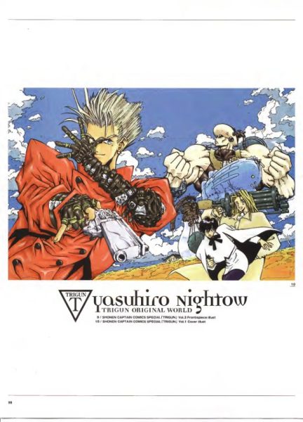 图片[14]-C542-Trigun 枪神画集-爱画画的卷心菜