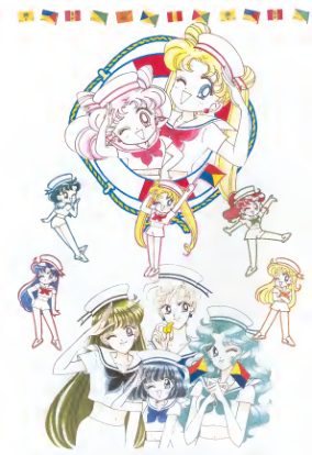 图片[10]-C572-美少女战士原画集 Vol.III-爱画画的卷心菜