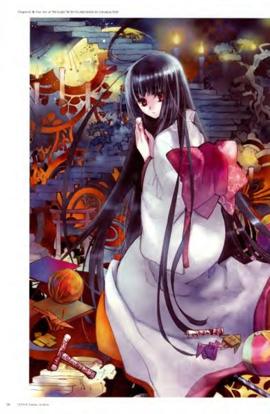 图片[8]-C581-文学少女 Fantasy 画集-爱画画的卷心菜
