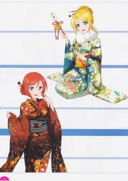 图片[7]-C638-Love Live! 学园偶像祭官方设定插画集-爱画画的卷心菜