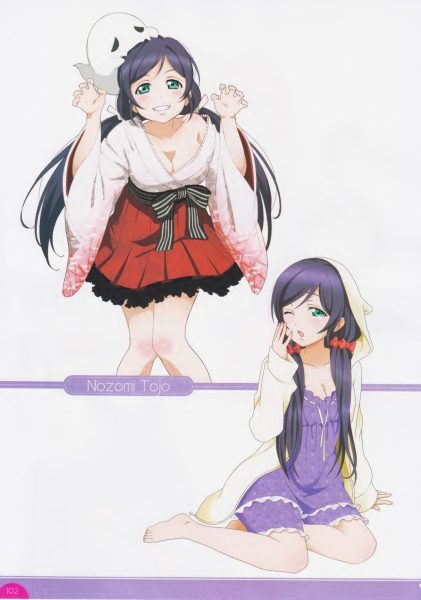 图片[10]-C638-Love Live! 学园偶像祭官方设定插画集-爱画画的卷心菜