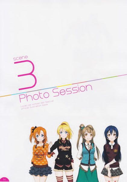 图片[11]-C638-Love Live! 学园偶像祭官方设定插画集-爱画画的卷心菜
