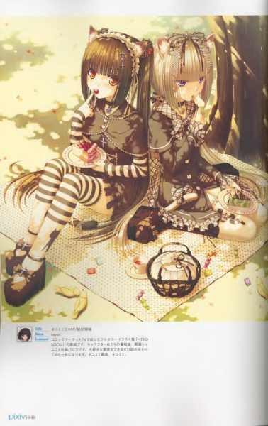 图片[6]-C661-Pixiv 美少女插画合集-爱画画的卷心菜