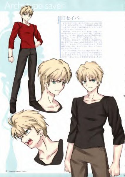 图片[3]-C674-TYPE-MOON 角色设定资料集-爱画画的卷心菜
