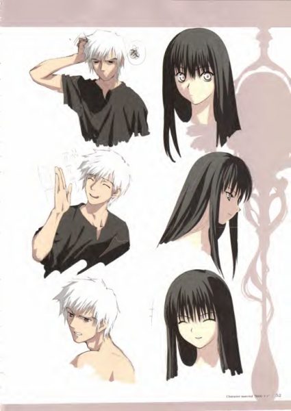 图片[10]-C674-TYPE-MOON 角色设定资料集-爱画画的卷心菜