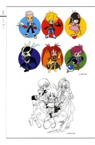 C677-Tales of Destiny 角色设定集-爱画画的卷心菜