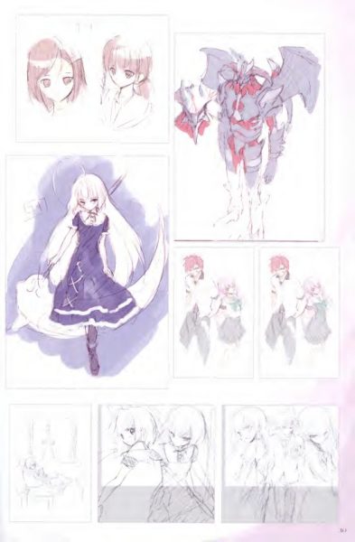 图片[7]-C682-上田亮 fragments 插画集-爱画画的卷心菜