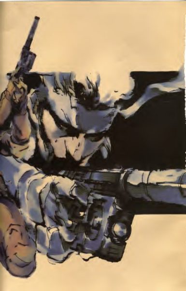 图片[2]-C685-新川洋司 Metal Gear Solid 画集-爱画画的卷心菜