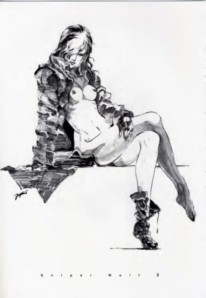 图片[8]-C685-新川洋司 Metal Gear Solid 画集-爱画画的卷心菜
