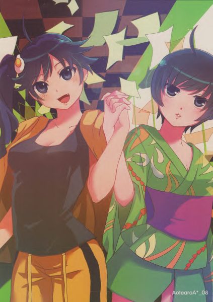 图片[6]-C689-物语系列同人画集：KataMonogatari-爱画画的卷心菜